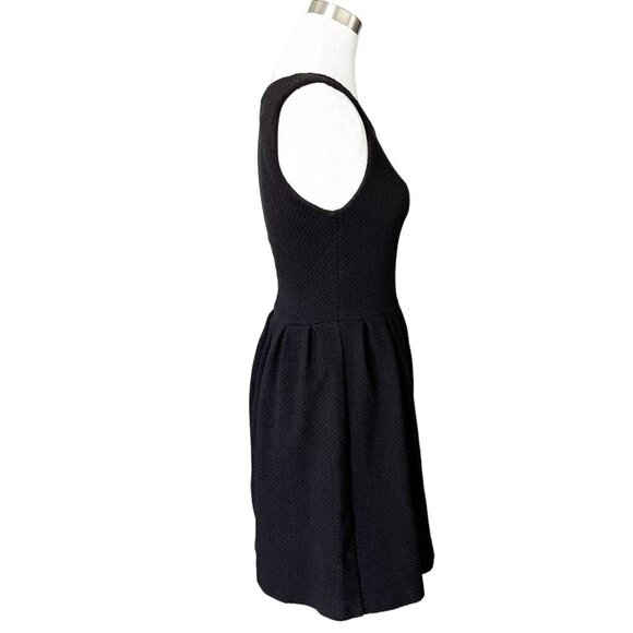 Ganni‎ Textured Pleated Mini Dress Womens Size S Sleeveless Capsule Corpcore - Picture 6 of 11
